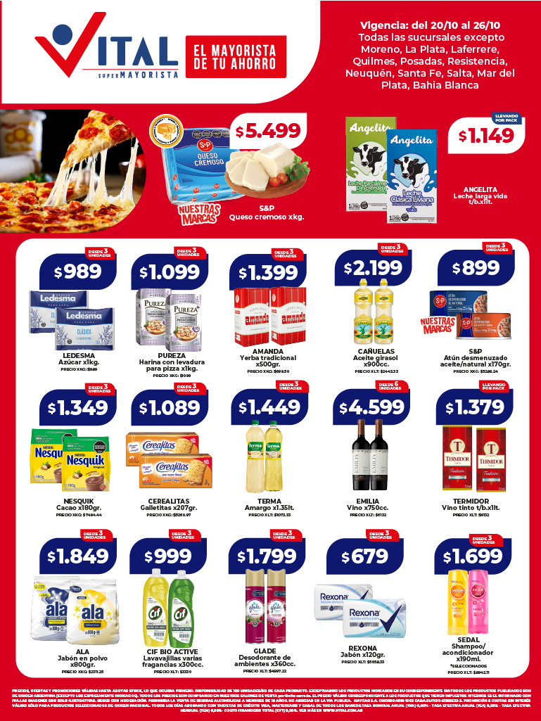 Folleto de ofertas destacadas 