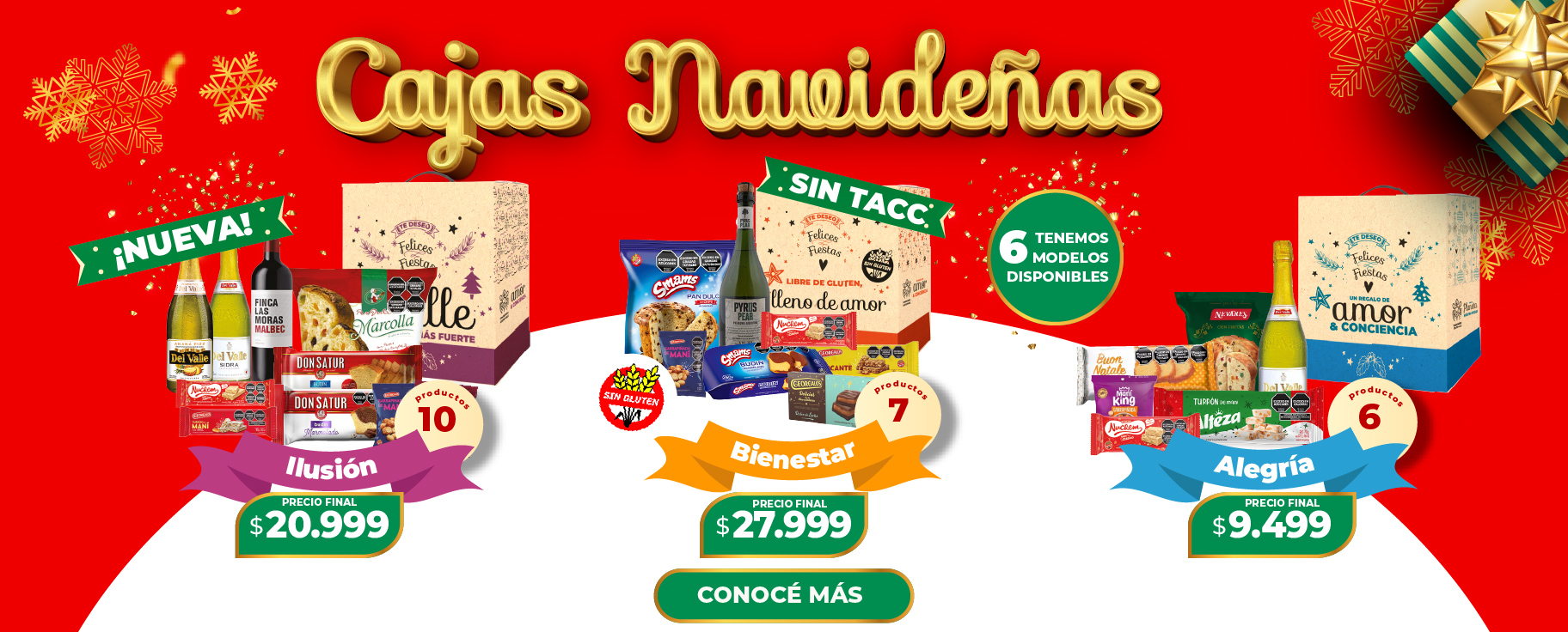 cajas navideñas