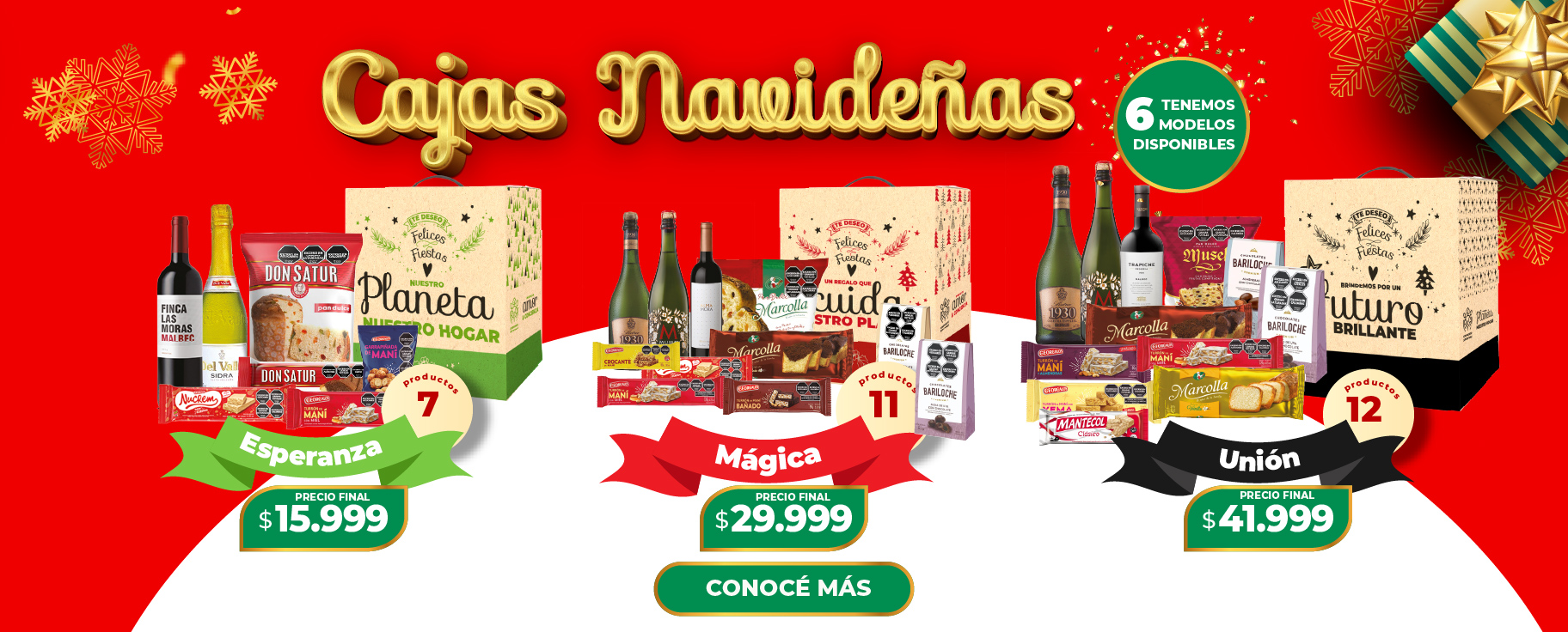 cajas navideñas