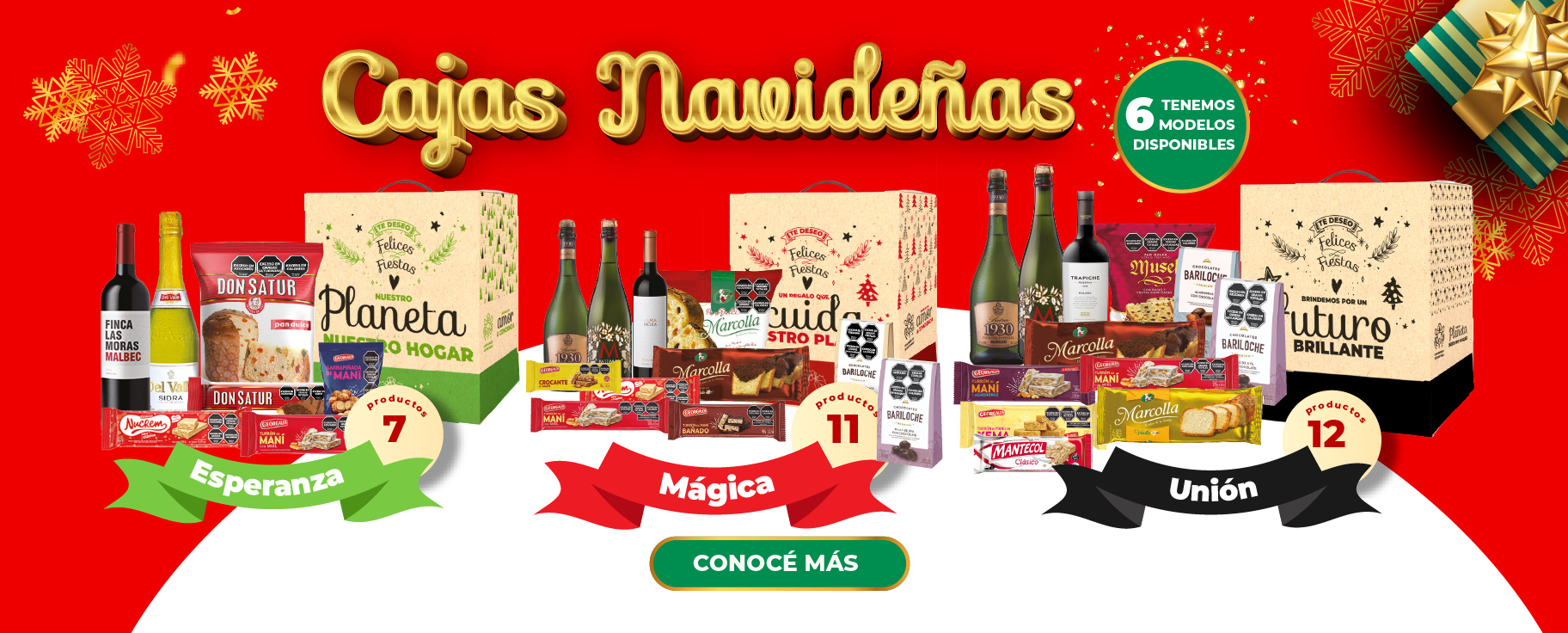 cajas navideñas