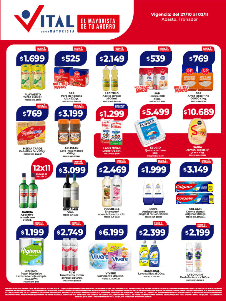 Folleto de ofertas destacadas 