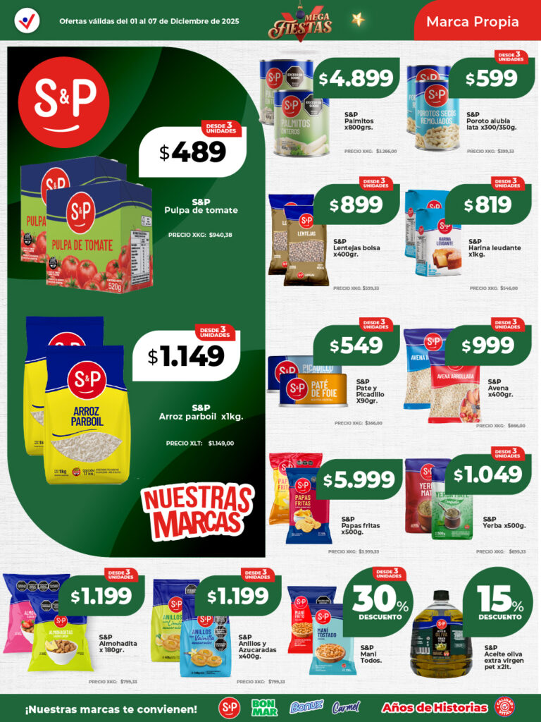 Folleto de ofertas destacadas 