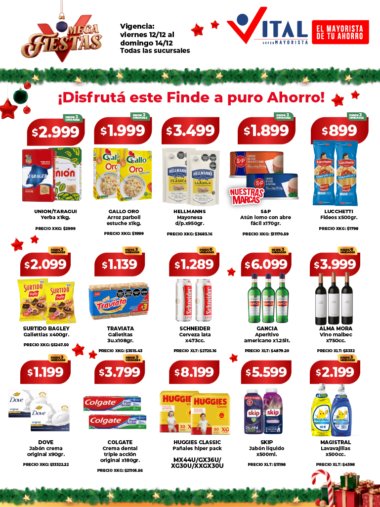 Folleto de ofertas destacadas 