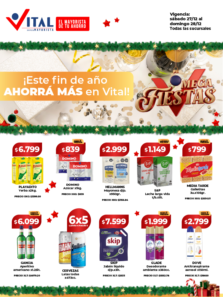 Folleto de ofertas destacadas 