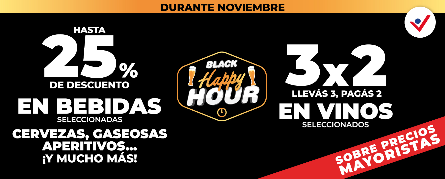 descuento en bebidas