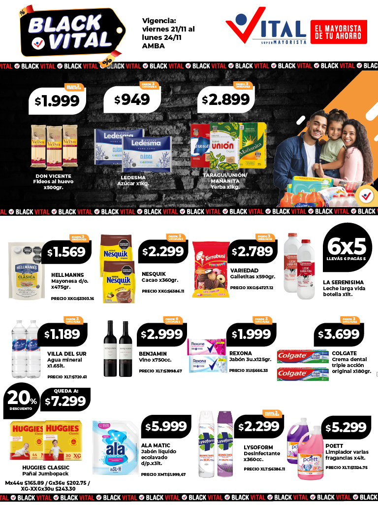 Folleto de ofertas destacadas 