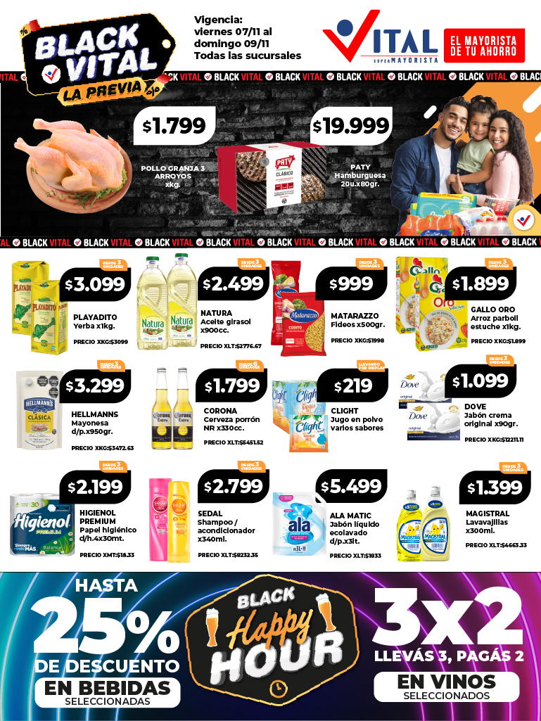 Folleto de ofertas destacadas 