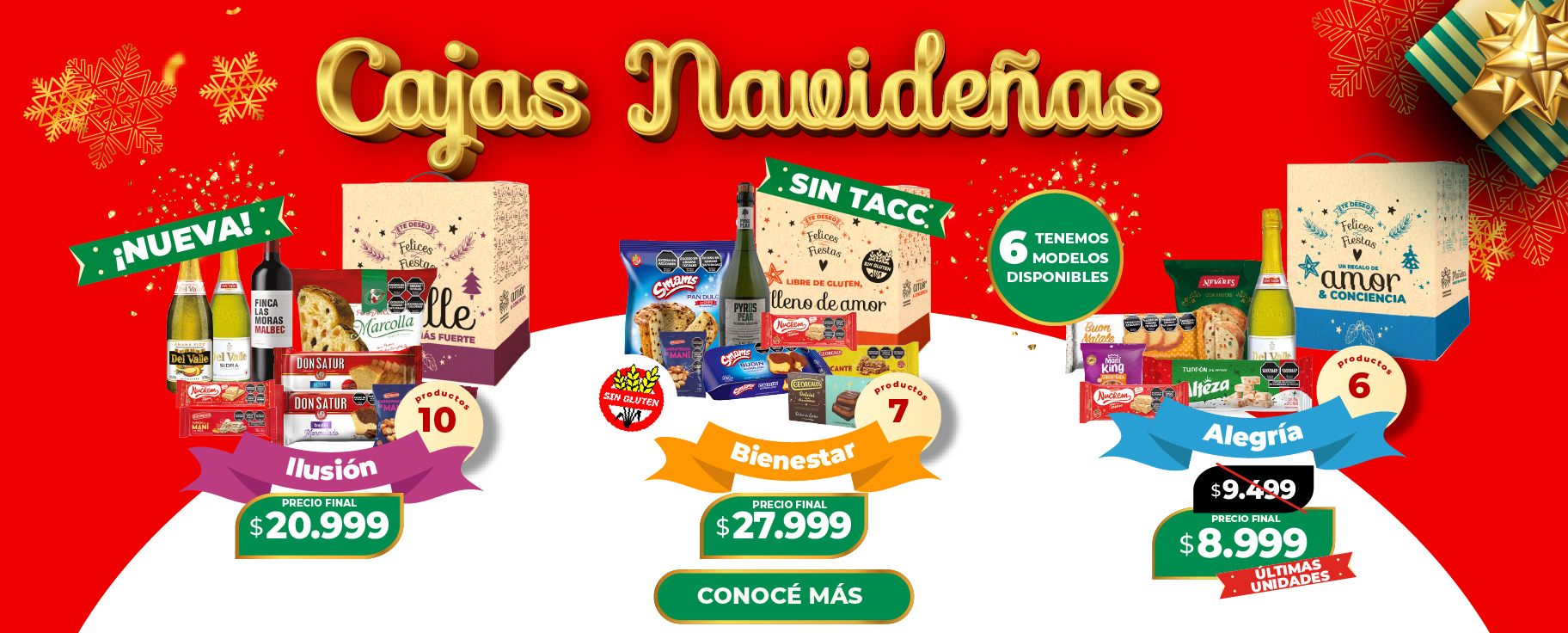 cajas navideñas