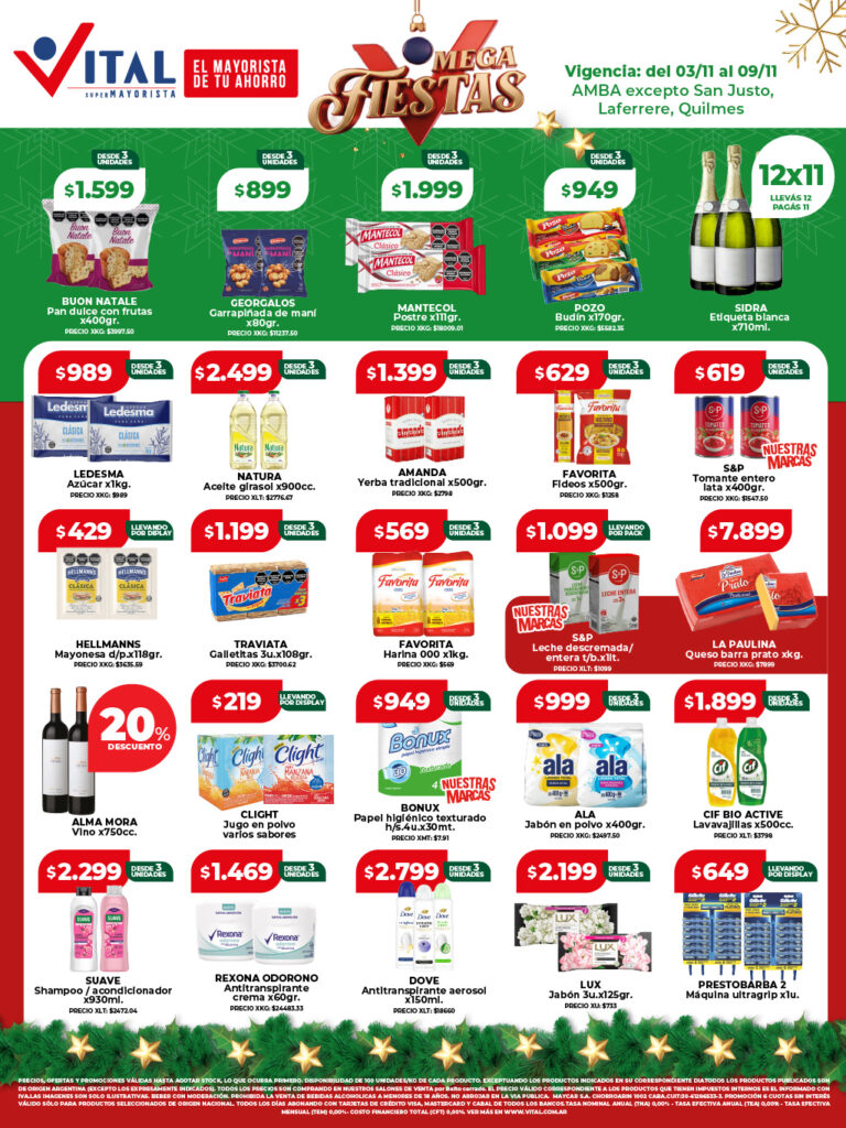 Folleto de ofertas destacadas 