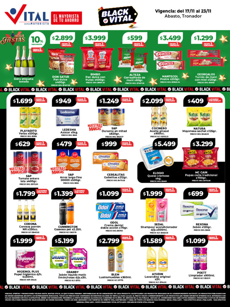 Folleto de ofertas destacadas 