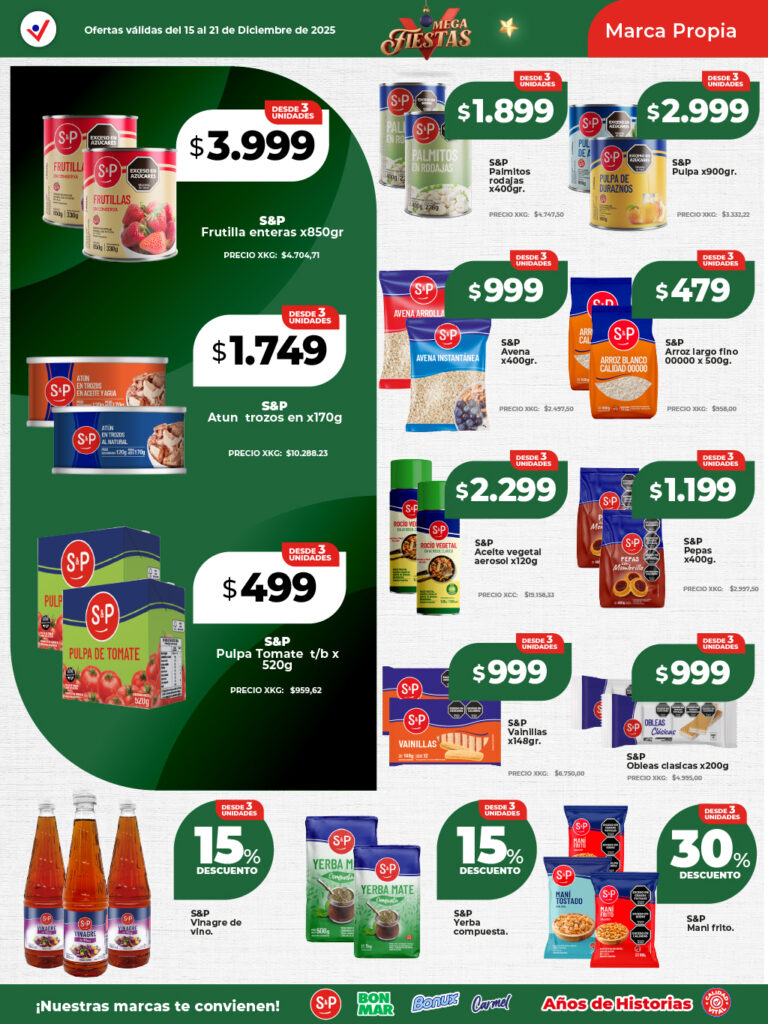 Folleto de ofertas destacadas 