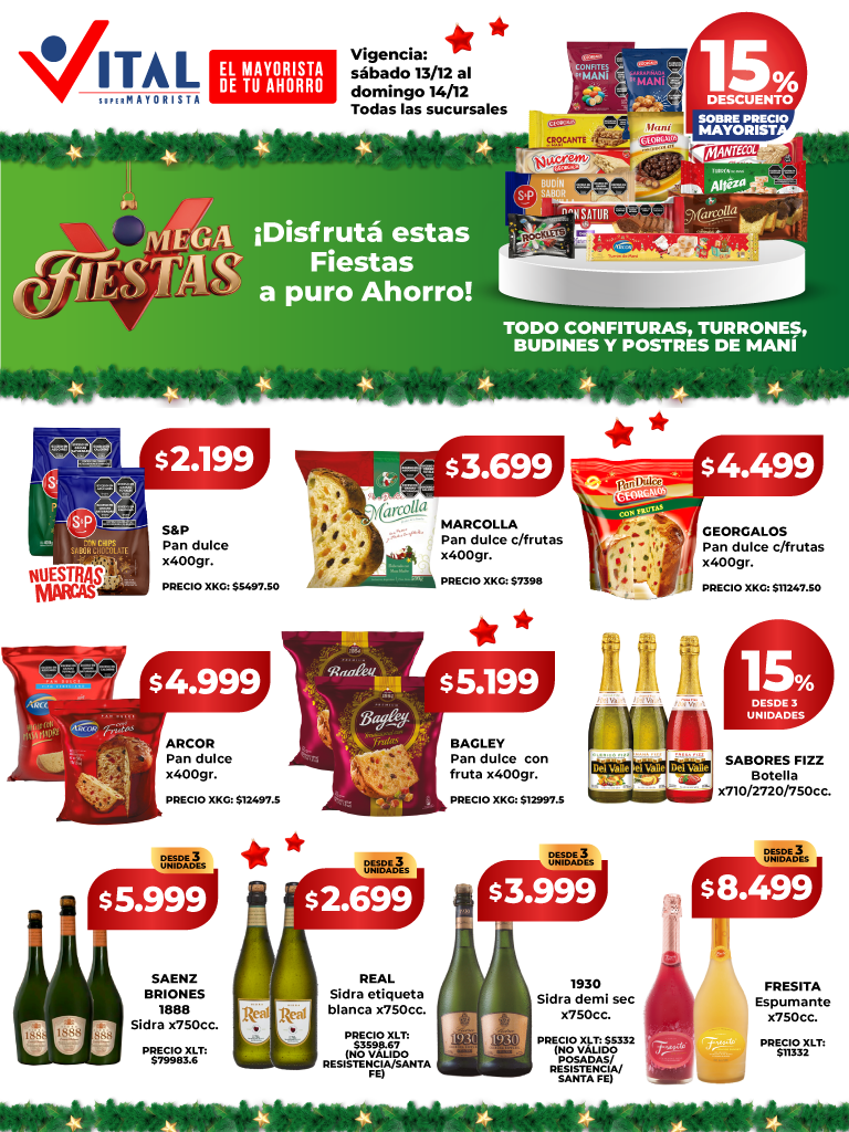 Folleto de ofertas destacadas 