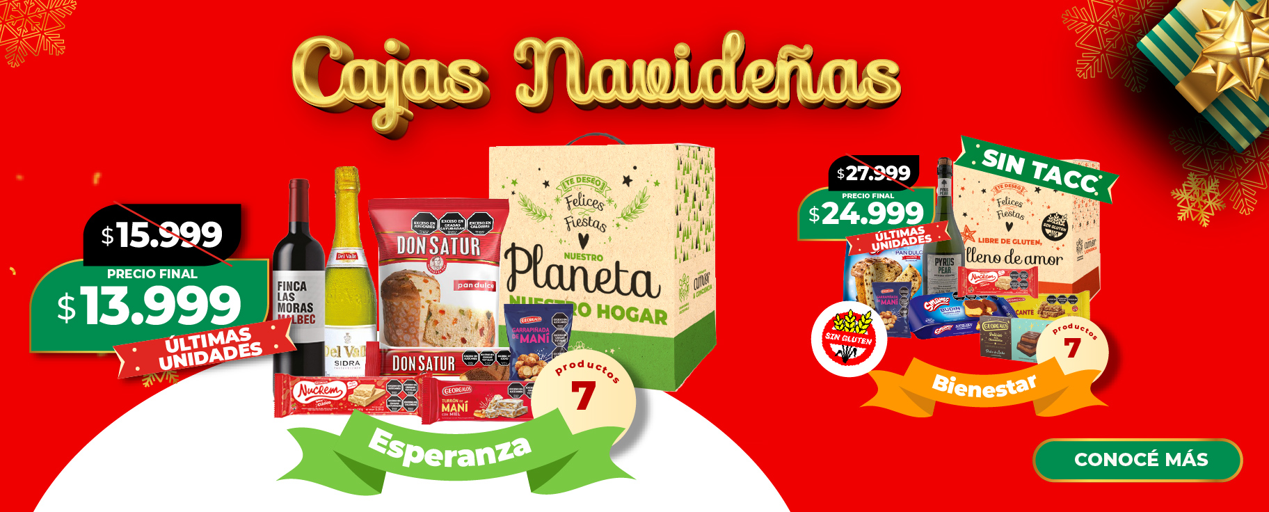 cajas navideñas