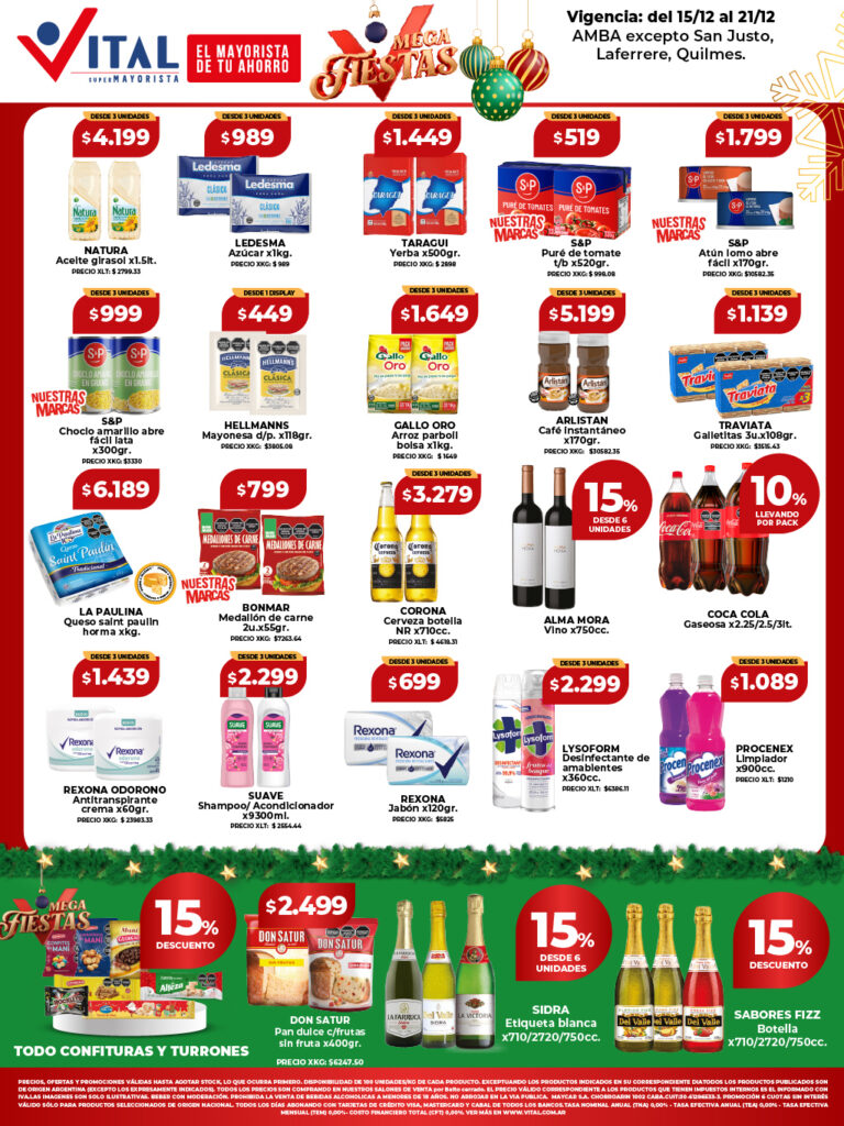 Folleto de ofertas destacadas 