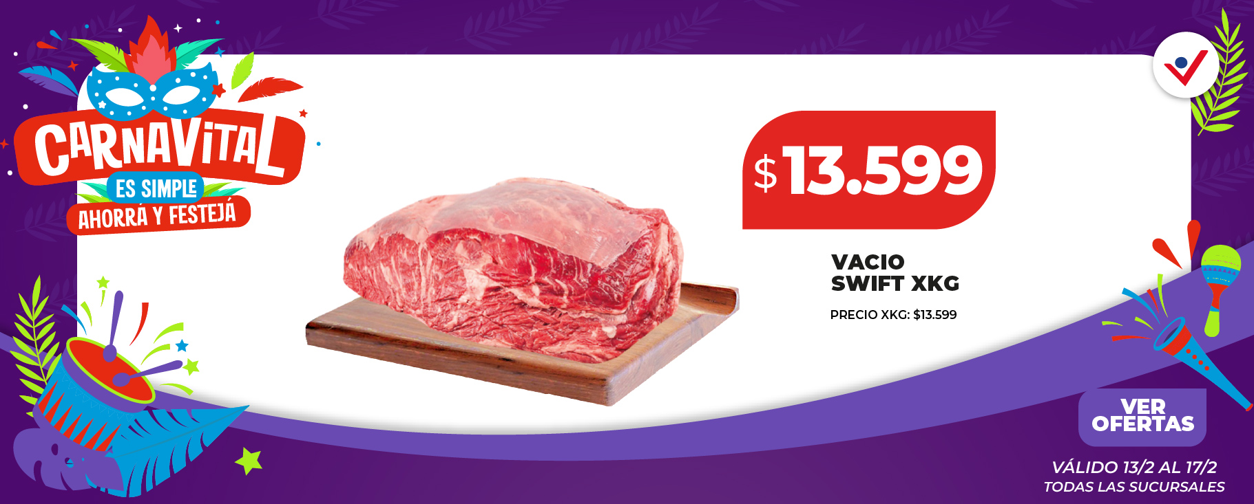 vacio en oferta - vacio por kilogramo - vacio x kg - donde comprar vacio? - vacio barato - vacio al mejor precio