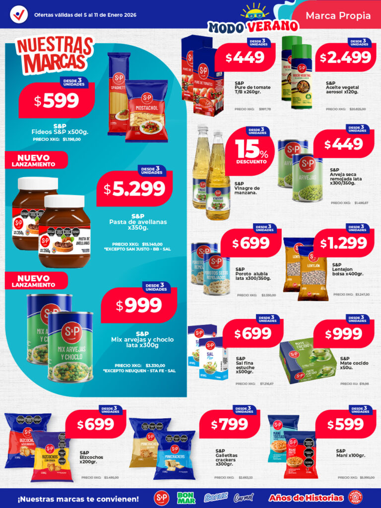 Folleto de ofertas destacadas 