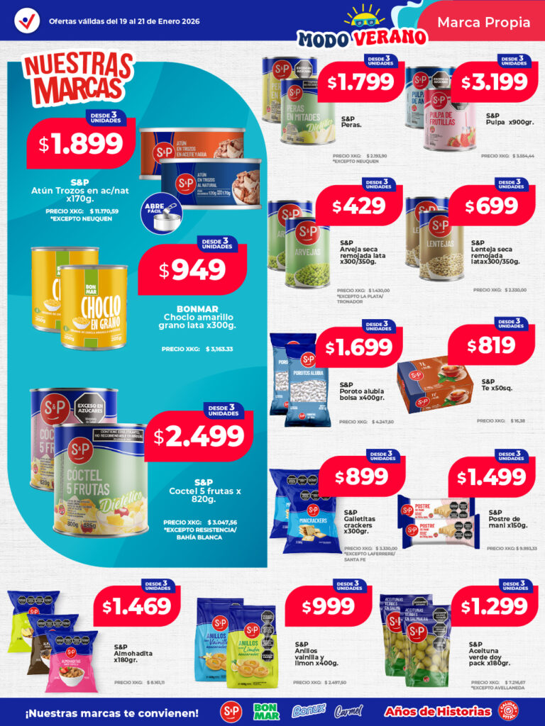 Folleto de ofertas destacadas 