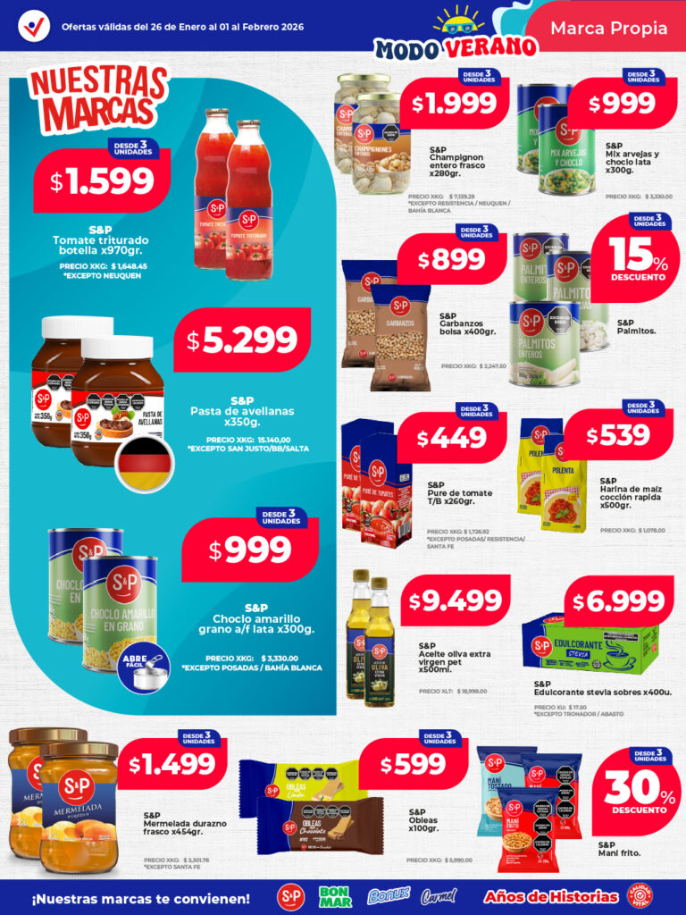 Folleto de ofertas destacadas 