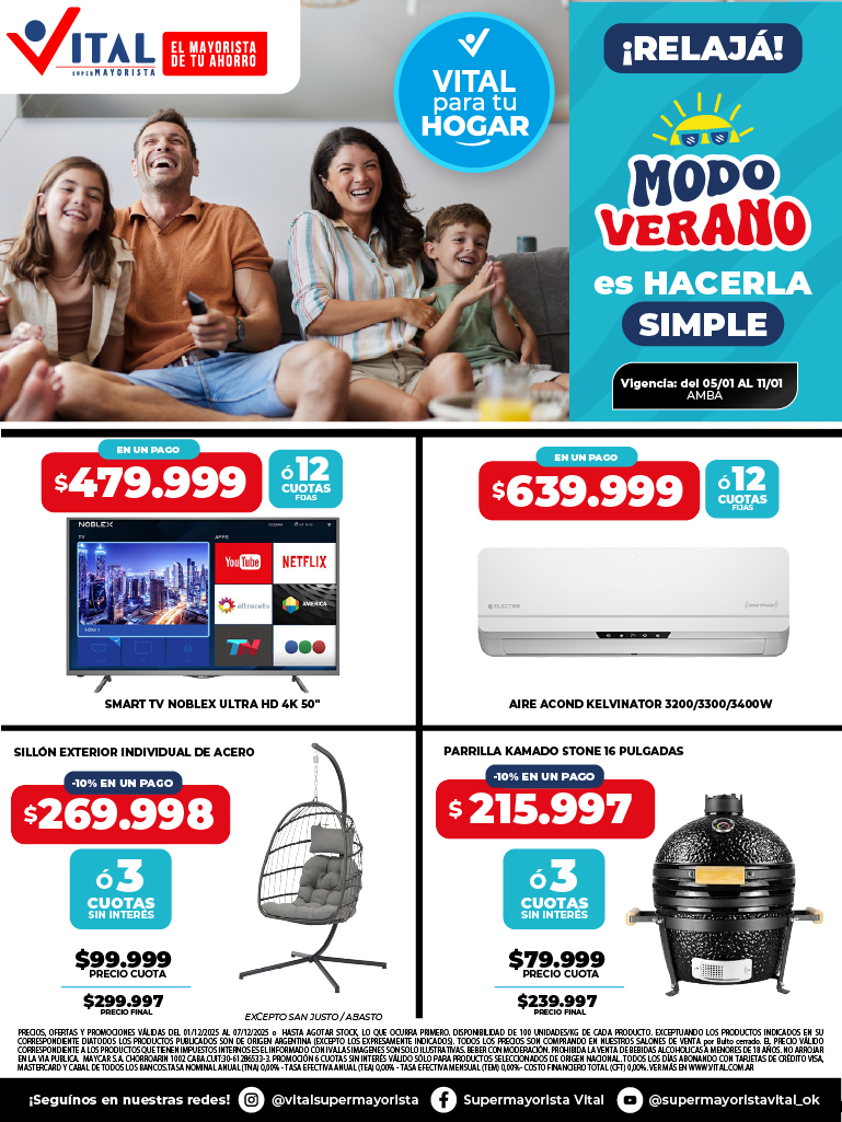 Folleto de ofertas destacadas 
