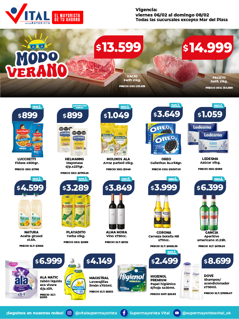 Folleto de ofertas destacadas 