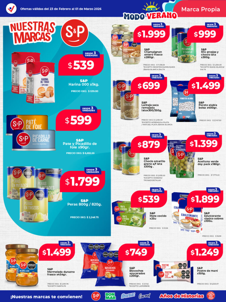 Folleto de ofertas destacadas 