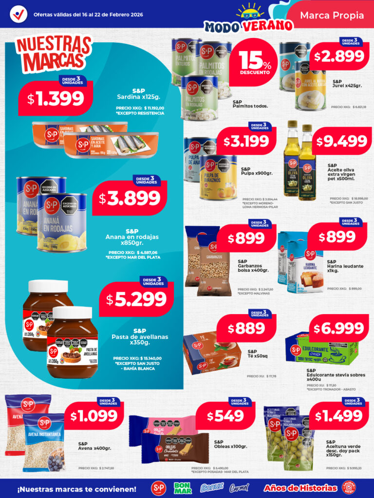 Folleto de ofertas destacadas 