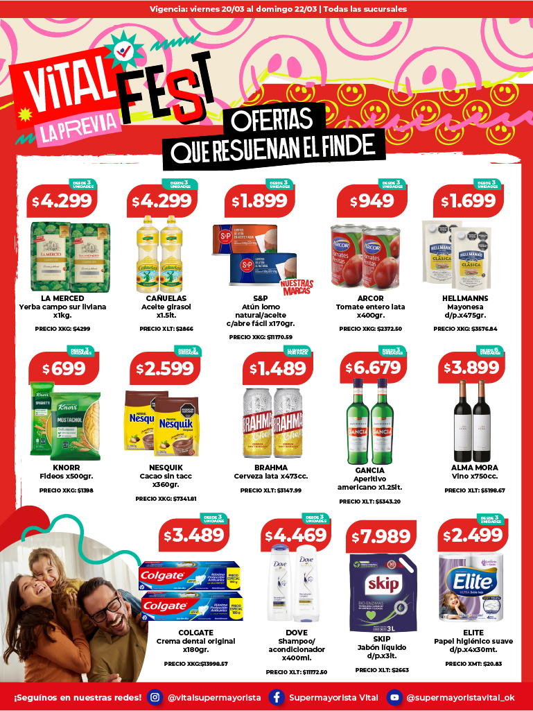 Folleto de ofertas destacadas 