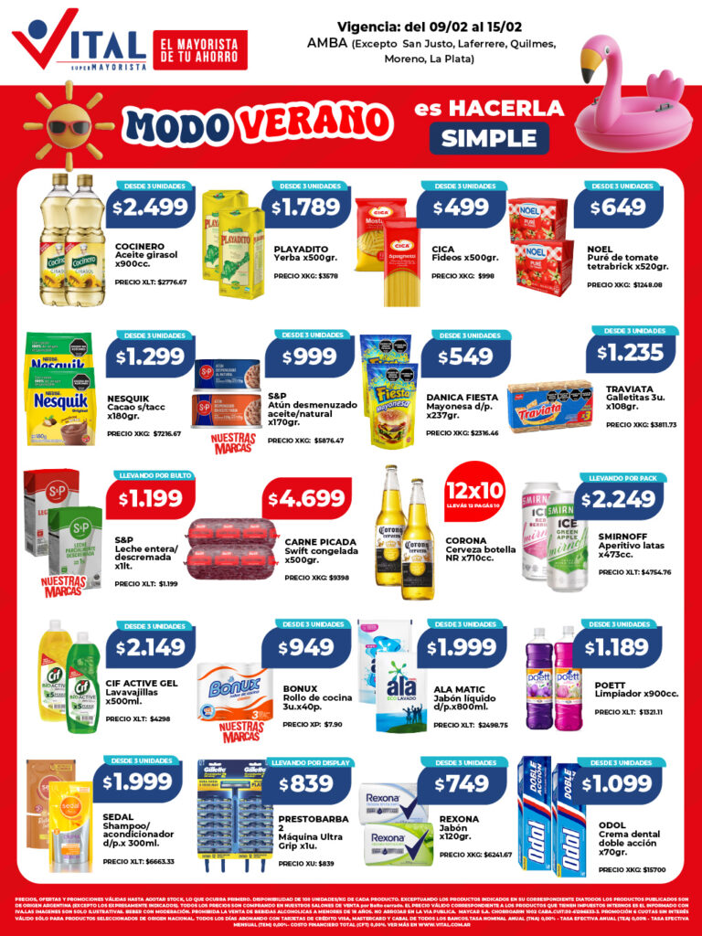 Folleto de ofertas destacadas 