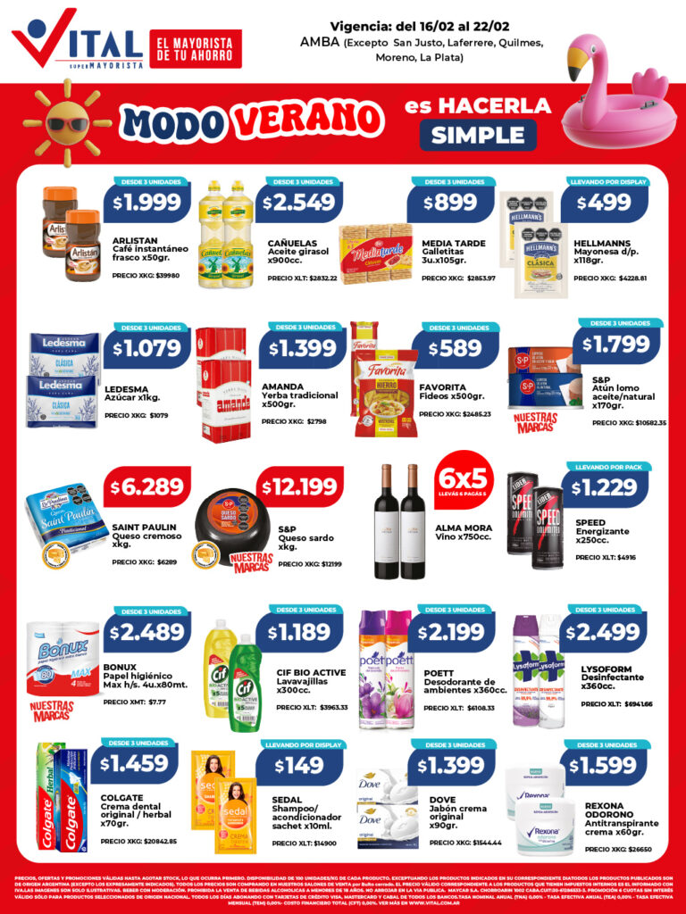 Folleto de ofertas destacadas 