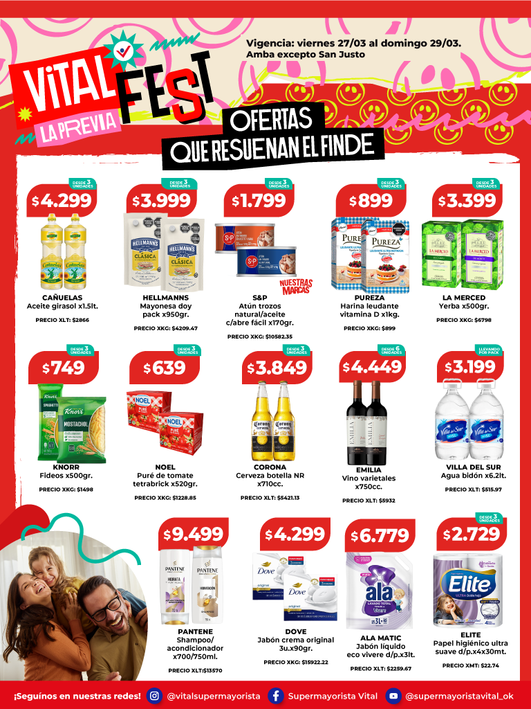 Folleto de ofertas destacadas 