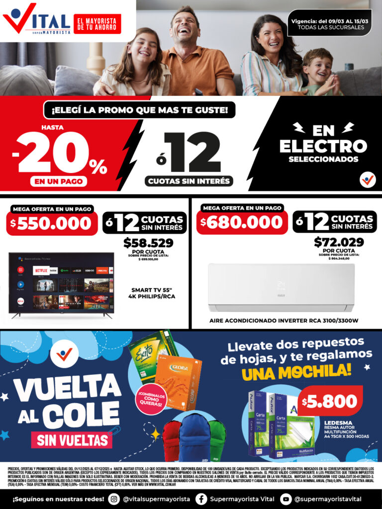 Folleto de ofertas destacadas 