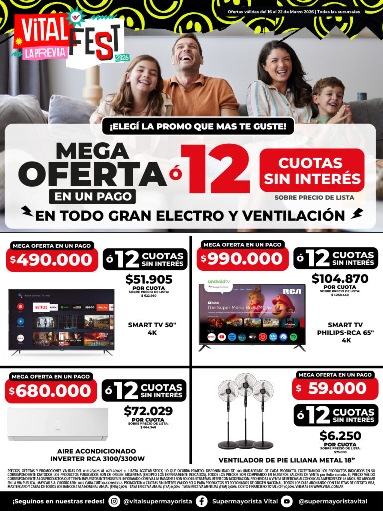 Folleto de ofertas destacadas 