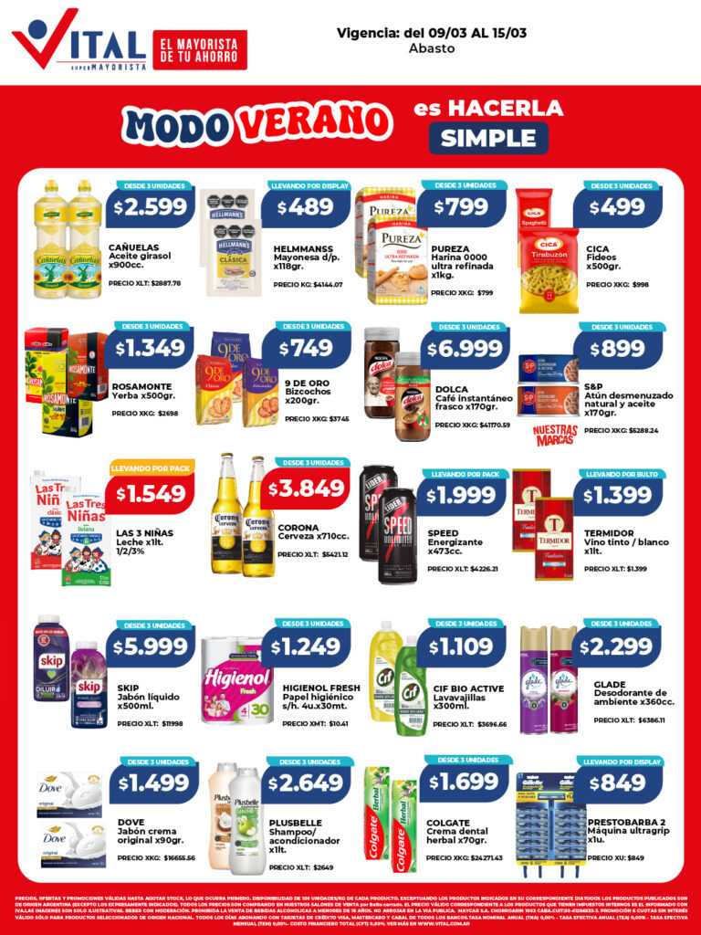 Folleto de ofertas destacadas 