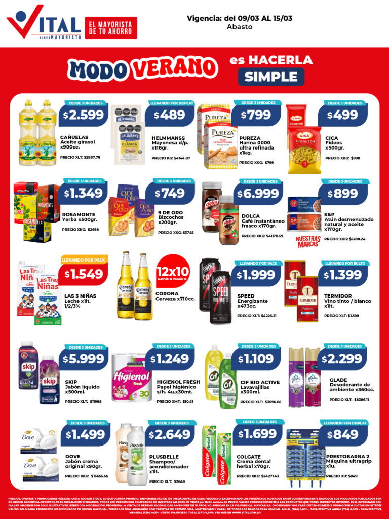 Folleto de ofertas destacadas 