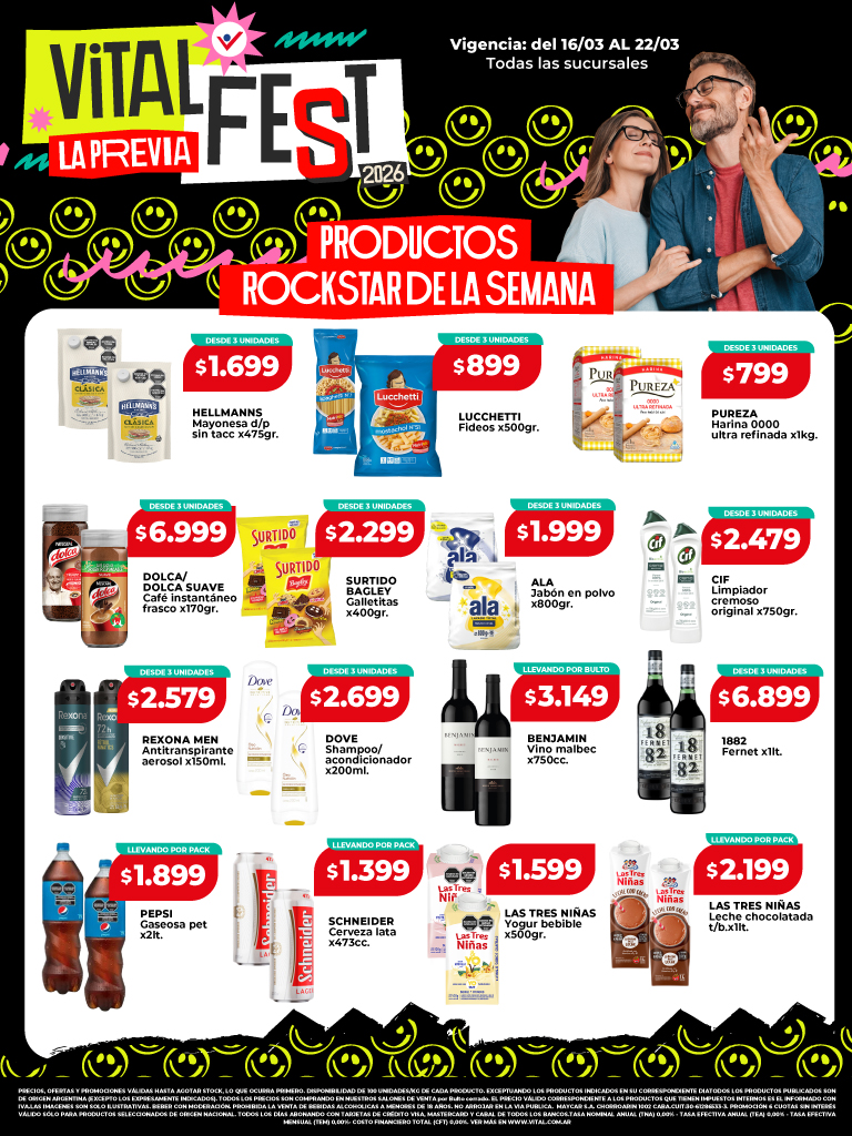 Folleto de ofertas destacadas 