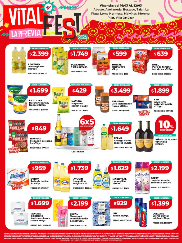 Folleto de ofertas destacadas 