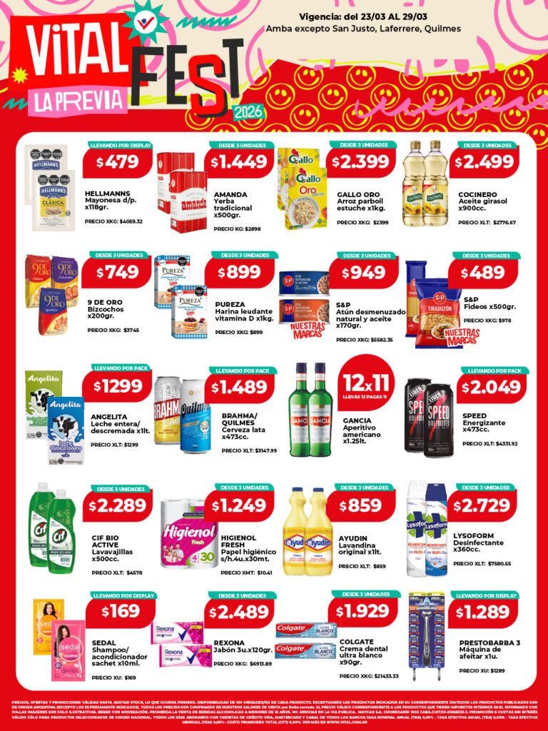 Folleto de ofertas destacadas 