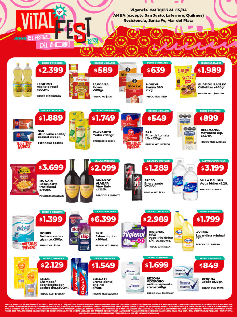 Folleto de ofertas destacadas 