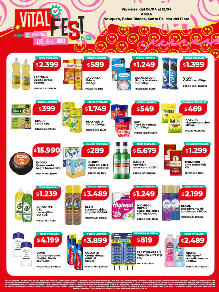 Folleto de ofertas destacadas 