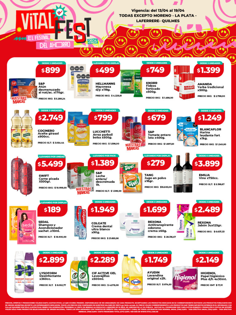 Folleto de ofertas destacadas 