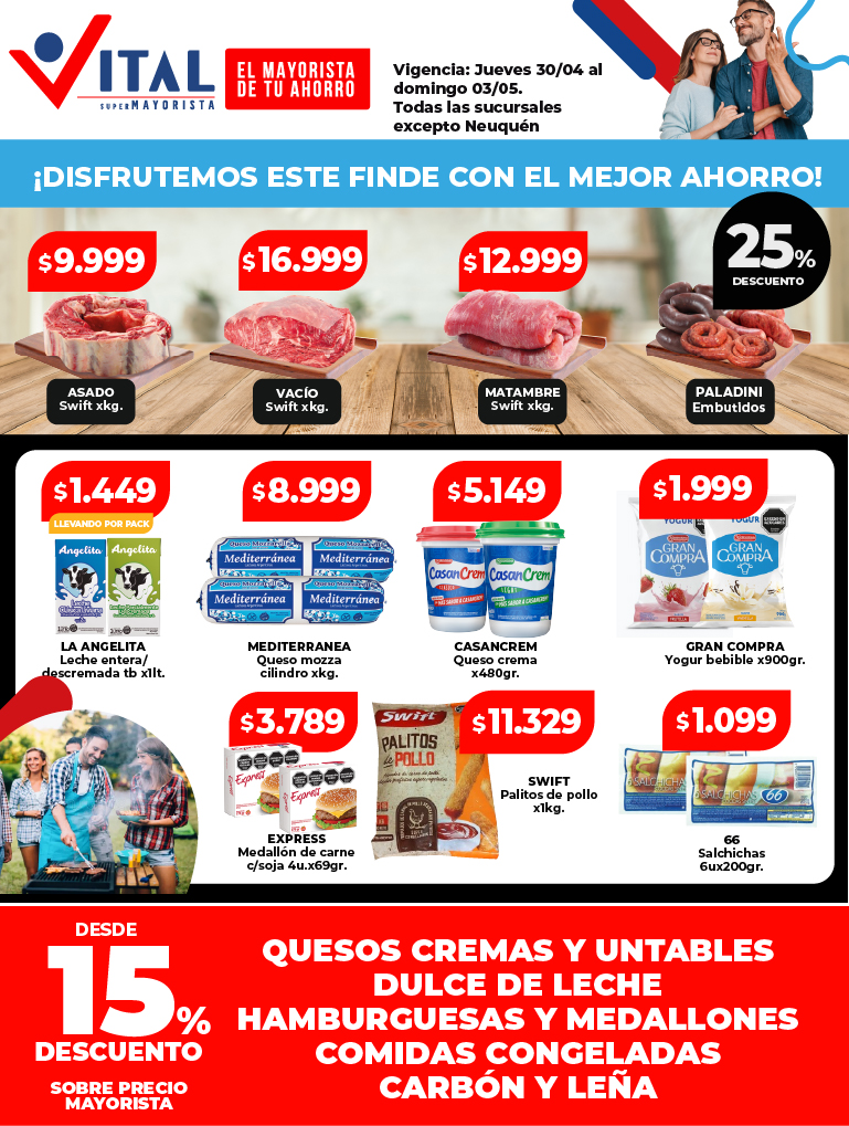 Folleto de ofertas destacadas 