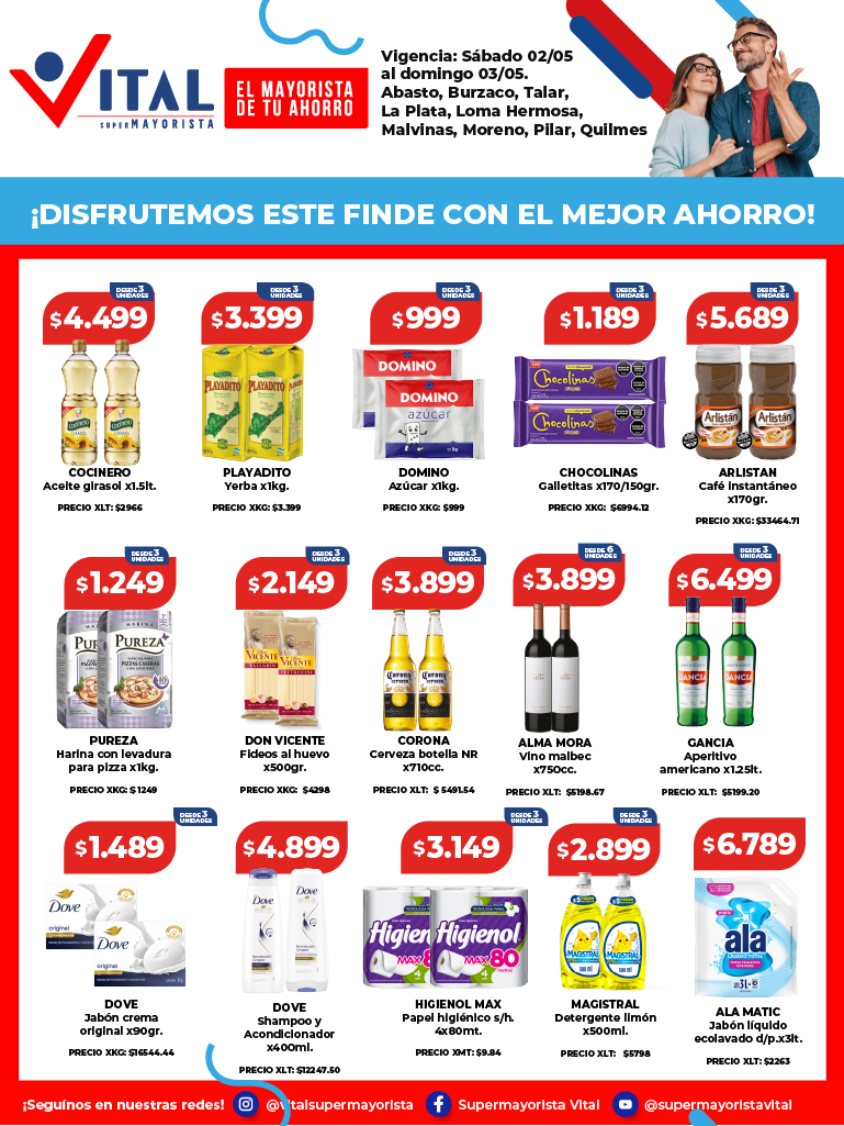 Folleto de ofertas destacadas 