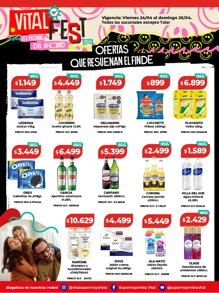 Folleto de ofertas destacadas 