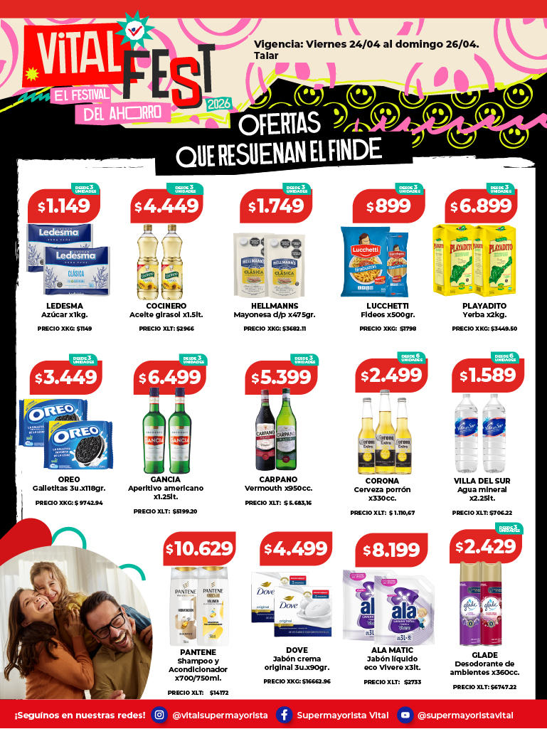 Folleto de ofertas destacadas 