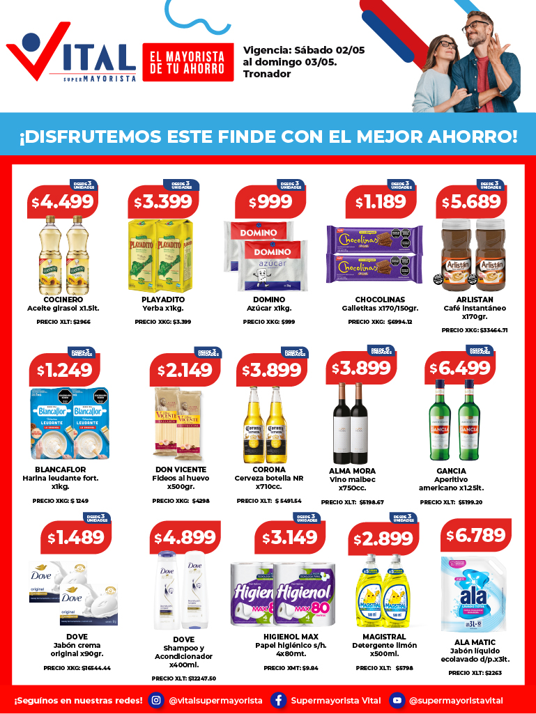 Folleto de ofertas destacadas 