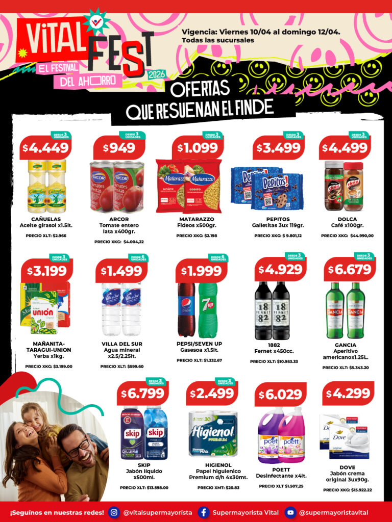 Folleto de ofertas destacadas 