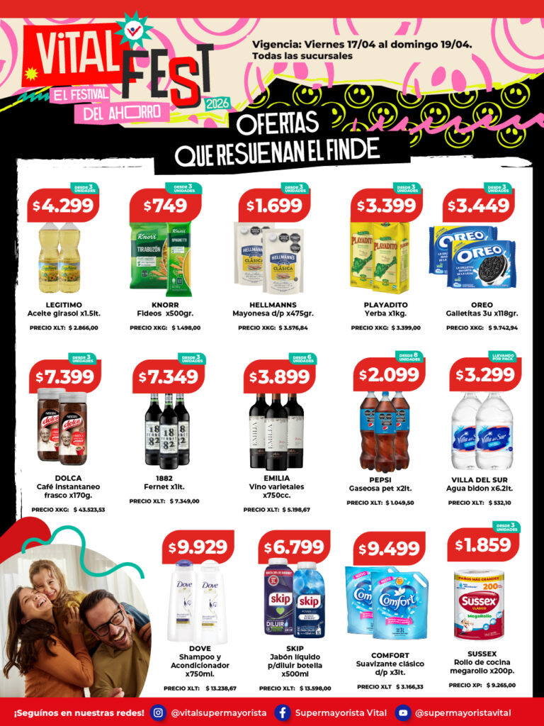 Folleto de ofertas destacadas 