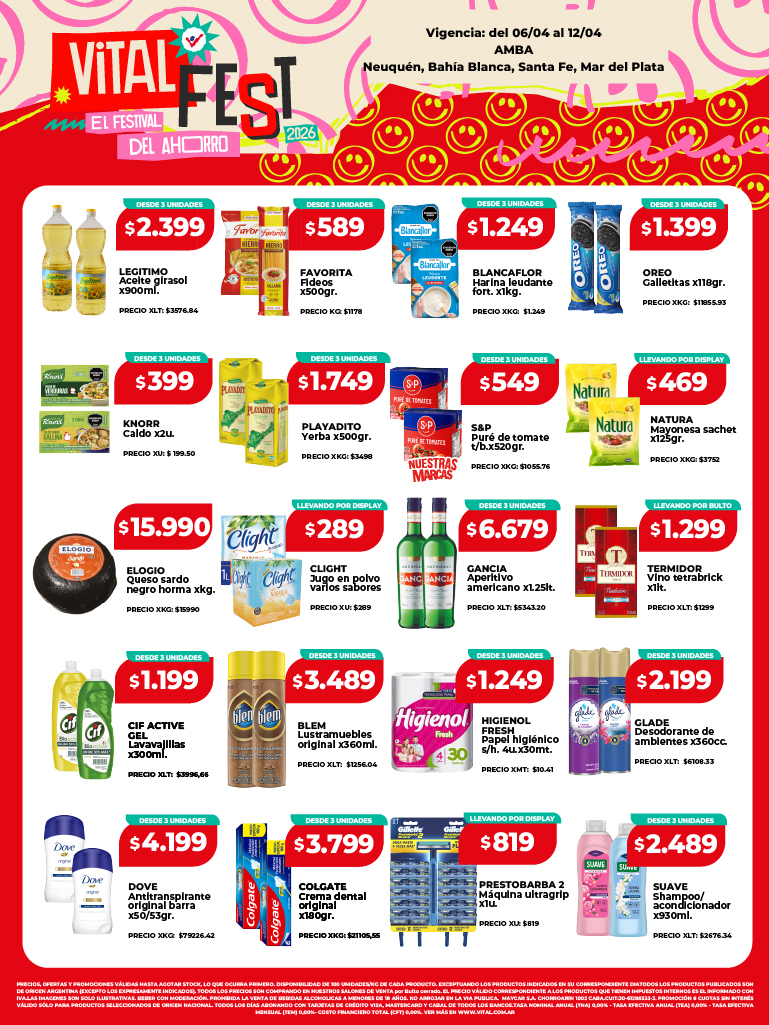 Folleto de ofertas destacadas 