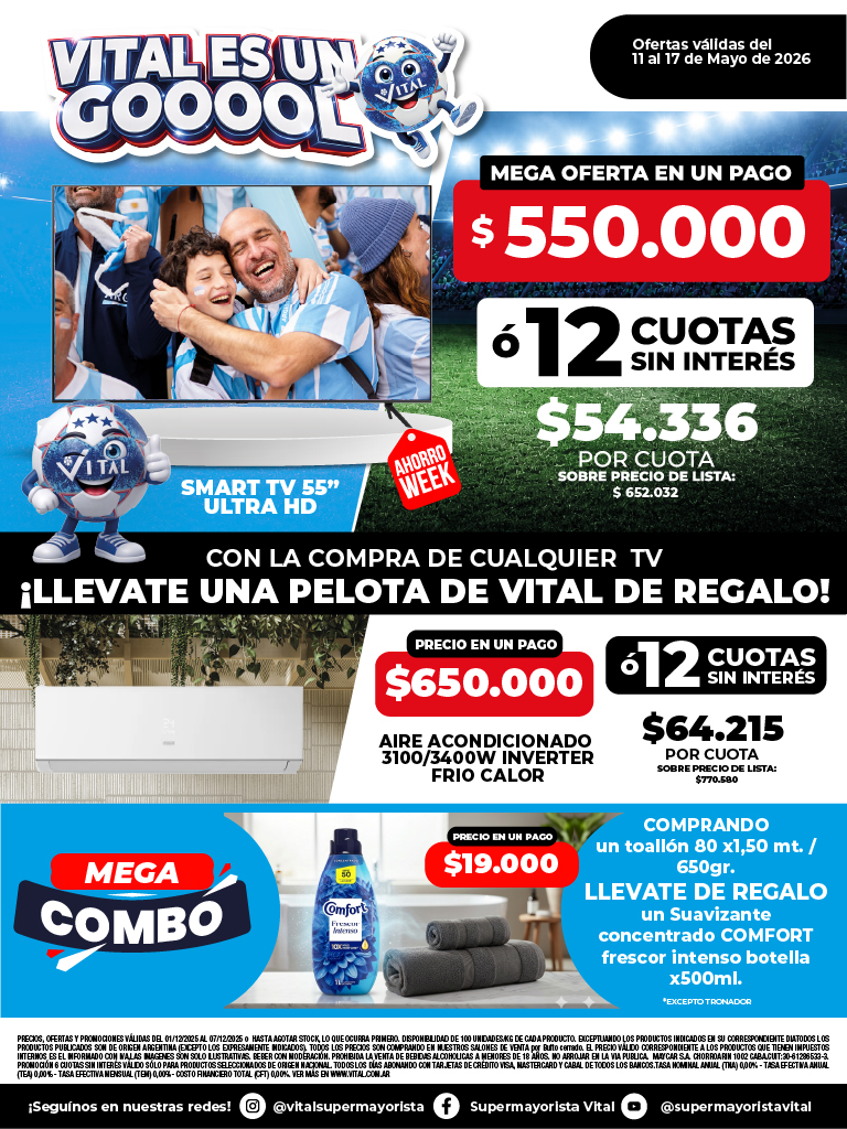 Folleto de ofertas destacadas 