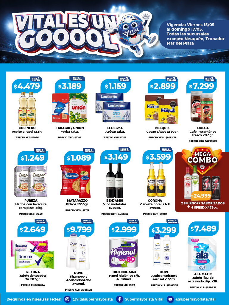 Folleto de ofertas destacadas 